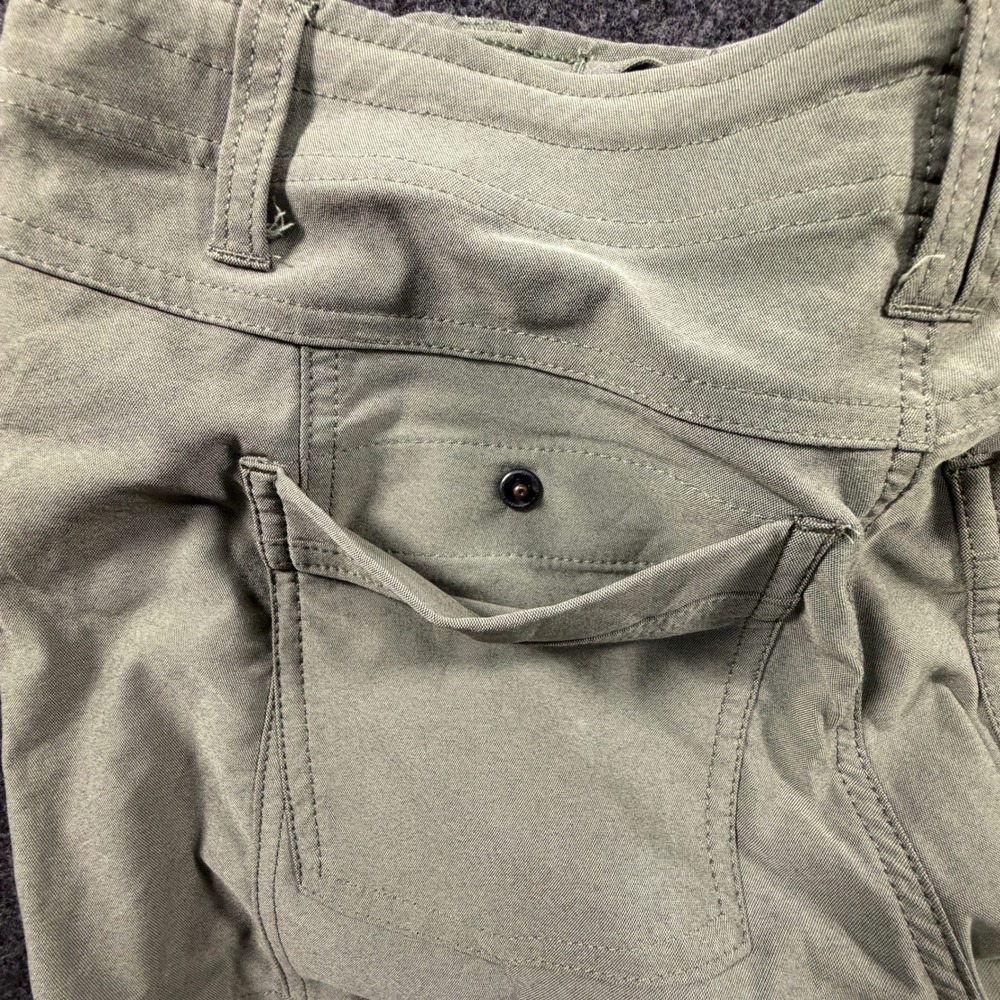 KUHL Splash Capri Pants Womens 6 Sage Green Hiking Outdoor Performance Cropped - Picture 16 of 16